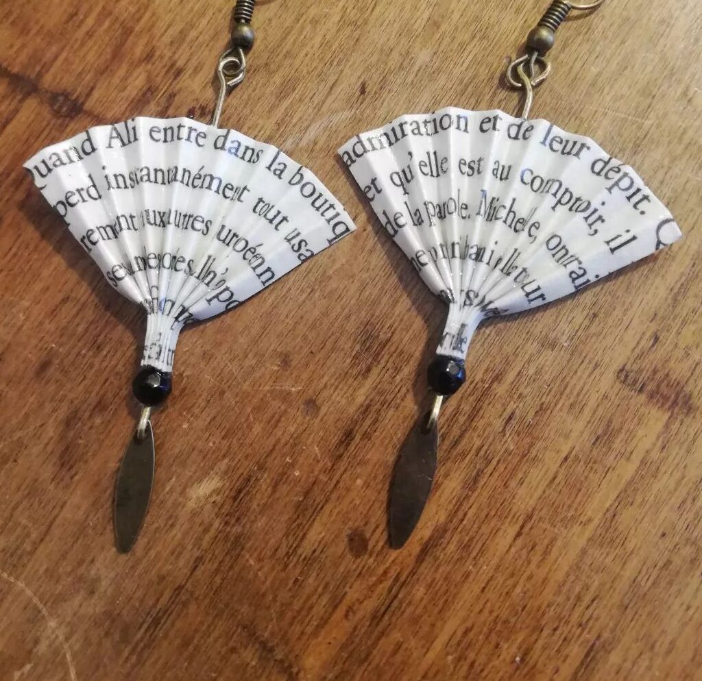 les bijoux,Chantal,papiers,Salon du Japon,origamie,les petits papiers